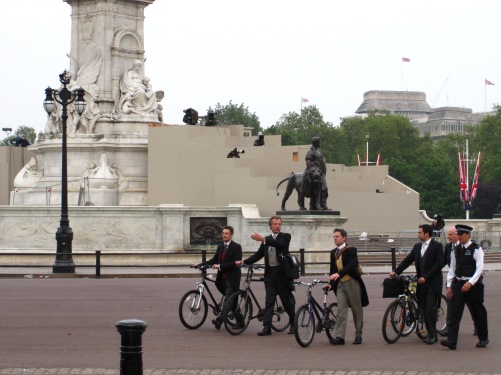 Cycling from the Palace